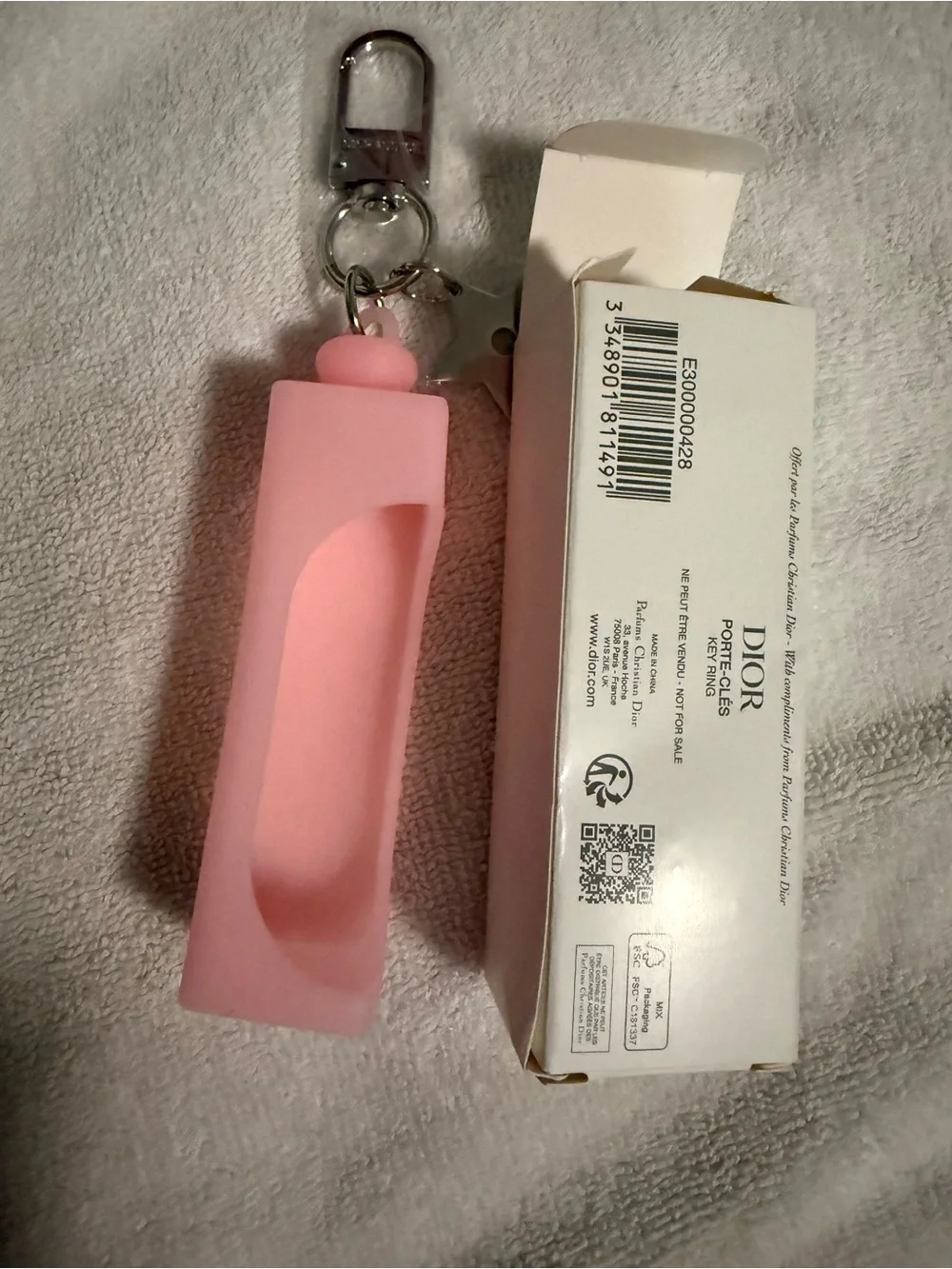 Dior Addict New Release Lip Glow Oil set with Dior addict Bagcharm holder!